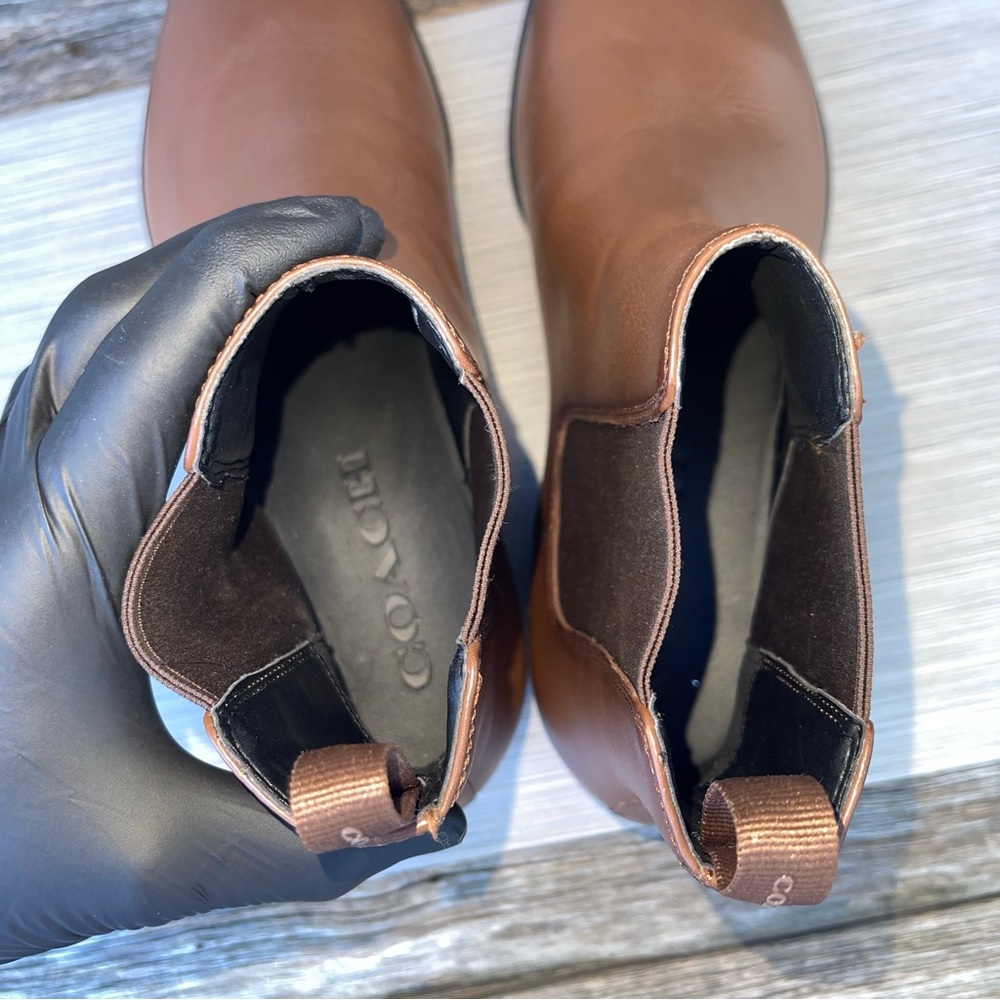 Coach Brown Chukka Boots - Picture 7 of 12